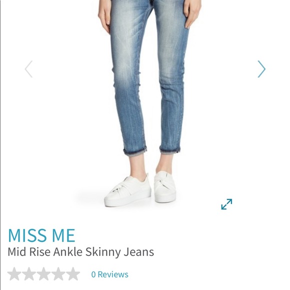 MISS ME MID-RISE Easy Ankle Skinny Jeans - Picture 3 of 5